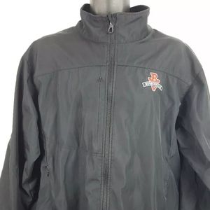 Burgerville Restaurant Uniform Employee Zip Jacket